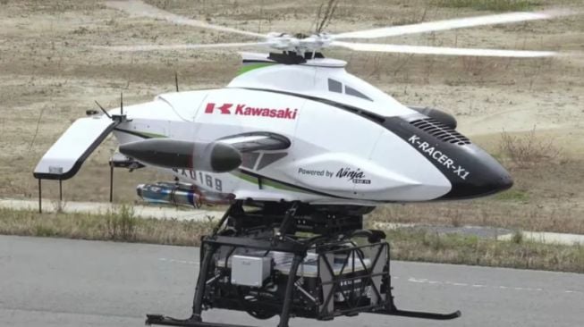 Drone garapan Kawasaki bernama K-Racer X1 (NewAtlas)