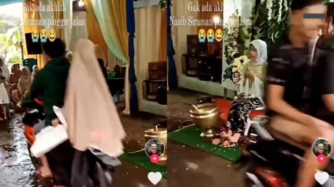 Singgung Akhlak Pemotor yang Lewat Saat Acara Siraman, Warganet Ini Malah Kena Bully