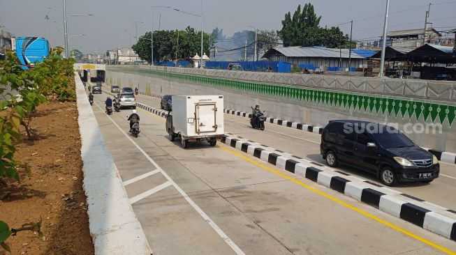 Pemecah Kemacetan, Underpass Bulak Kapal Juga Mempercantik Bekasi