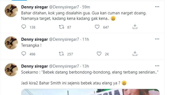 Cuitan Denny Siregar [Twitter]