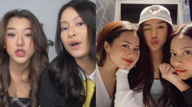 Potret Akrab Gabriella Ekaputri dan Hanggini (TikTok/@gabriellaekaputrii)