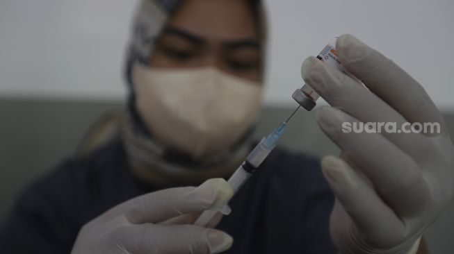 Capaian Vaksinasi COVID-19 Dosis Pertama di Lampung di Atas 70 Persen