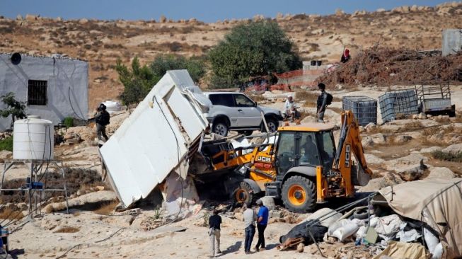 Israel Perintahkan Bongkar Rumah dan Masjid Palestina di Tepi Barat