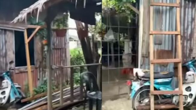 Terlihat Kecil dan Bertembok Seng, Isi Rumah Bikin Melongo: Dari Luar Sulit Dalamnya Elit