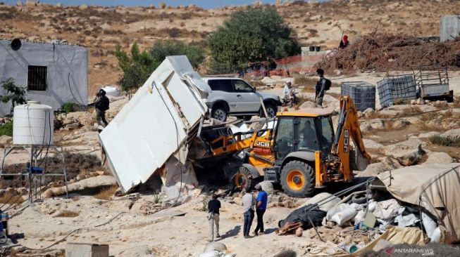 Israel Perintahkan Bongkar Bangunan dan Masjid di Palestina