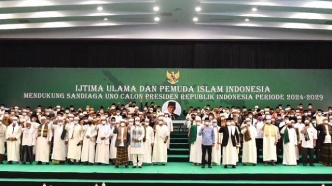 Ijtima Ulama Di Medan Deklarasi Dukung Sandiaga Uno Jadi Capres 2024