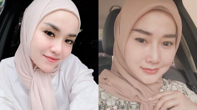 Adu Gaya Medina Zein dan Marissya Icha (instagram/@medinazein92/@marissyaicha)