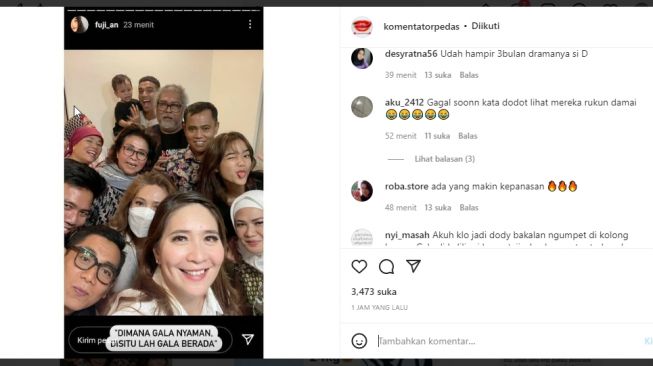 KPAI Datang ke Keluarga Faisal, Fuji: Dimana Gala Nyaman, Disitu lah Gala Berada