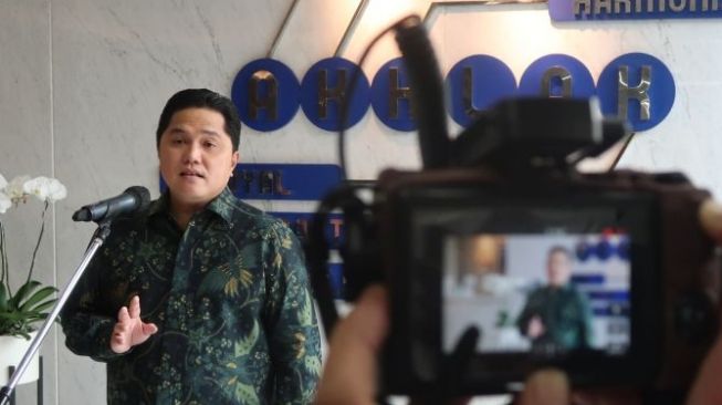 Erick Thohir Ungkap Kondisinya Setelah Dinyatakan Positif Covid-19