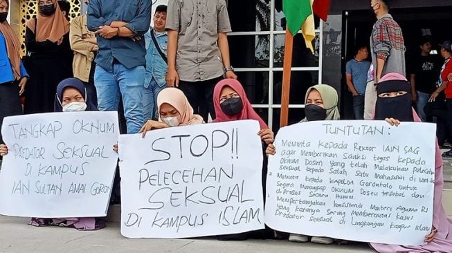 Oknum Dosen IAIN Gorontalo Diduga Lakukan Pelecehan Seksual Ke Mahasiswi