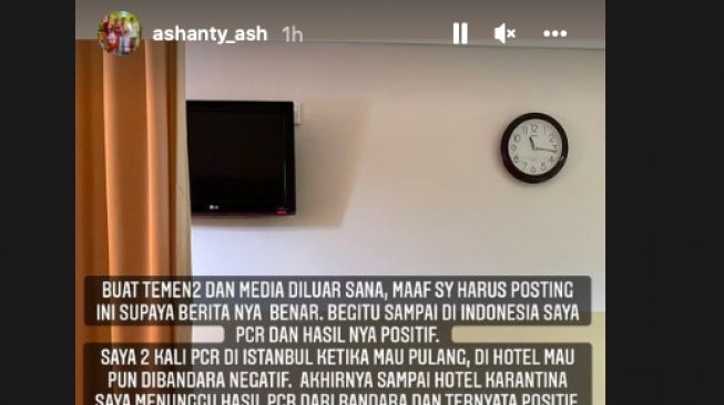 Unggahan postingan Ashanty Hermansyah [instagram]