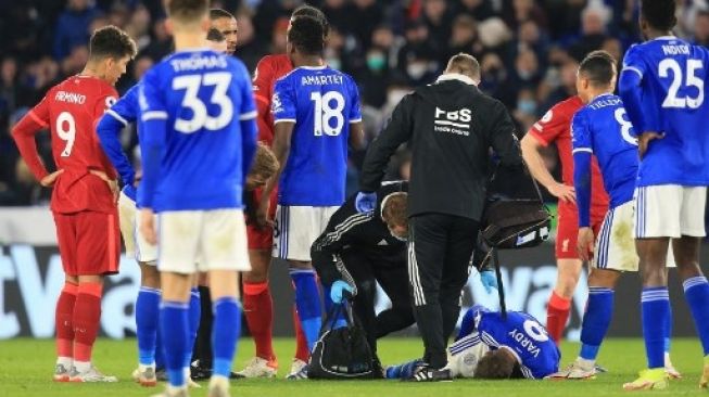 Cedera Hamstring, Jamie Vardy Absen Perkuat Leicester City Tiga Bulan