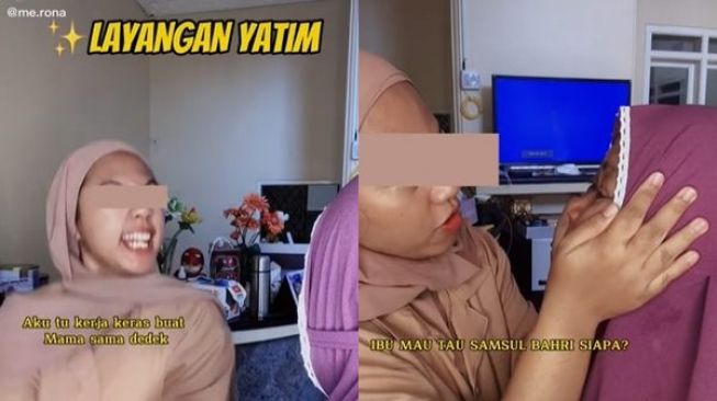 Viral Layangan Putus Versi Yatim, Anak Damprat Emak Pakai Dialog Ala Aris