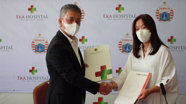 Eka Hospital Resmi Menjadi Official Medical Partner Klub Sepakbola Persija