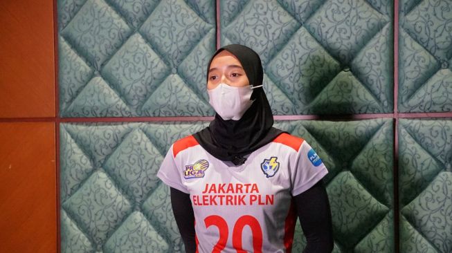 Putri Andya Agustina, Pemain Muda Kapten Tim Jakarta Elektrik PLN