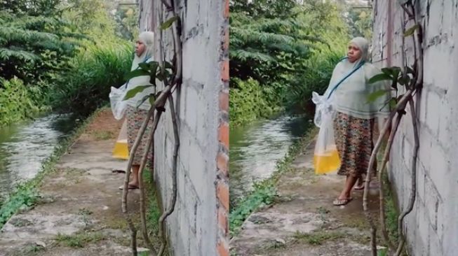 Emak-emak Parodikan Noah 'Yang Terdalam' Minum Es Pakai Selang, Publik: Nggak Ada Lawan!