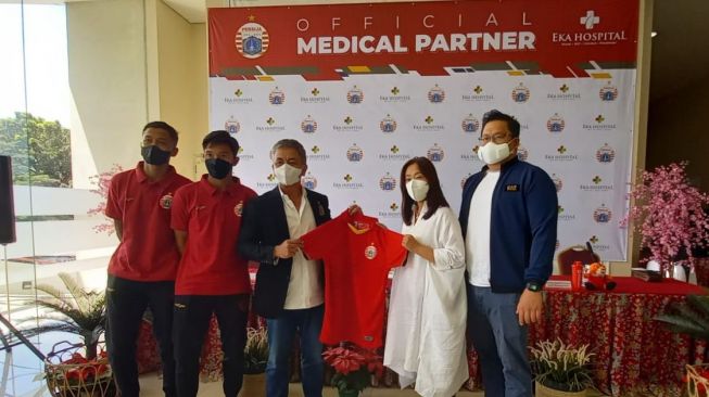 Eka Hospital Resmi Menjadi Official Medical Partner Klub Sepakbola Persija. (Dok: Eka Hospital)