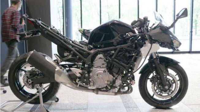 Motor berbahan bakar hidrogen yang tengah dikembangkan Yamaha dan Kawasaki (Rideapart)