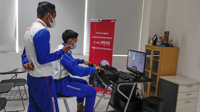 Program pelatihan safety riding Honda Jogja. (Dok. Honda)