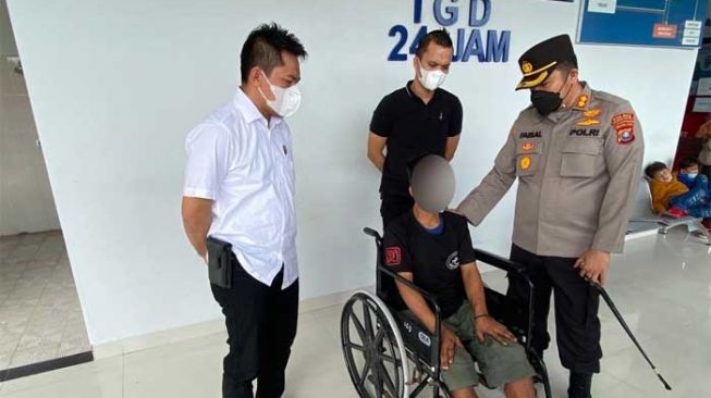 Polisi Bekuk Pelempar Mobil di Tol Belawan, Kakinya Ditembak