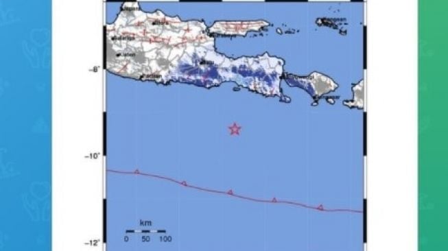 Gempa Magnitudo 4.9 Guncang Jatim Jumat Pagi Tadi