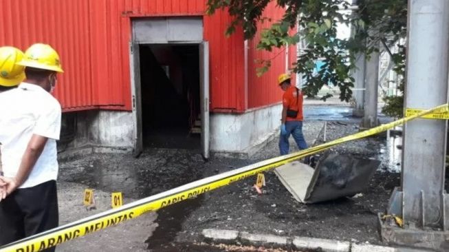 PLTU Teluk Siri Padang Terbakar, Satu Pekerja Tewas