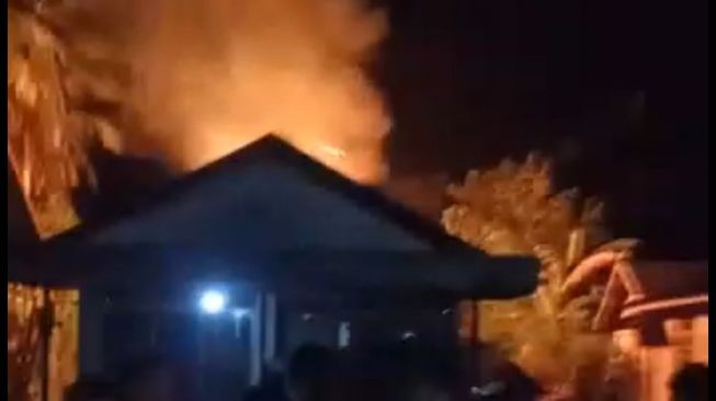 Kebakaran Kalsel di Desa Pelajau Diduga Dibakar ODGJ