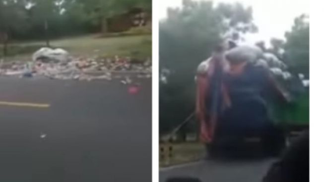 Sampah Berserakan di Jalan Raya Bali, Ternyata Ini Penyebabnya