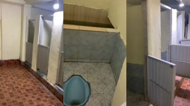 Viral Penampakan Konsep Toilet Umum Bikin Tak Tenang, Warganet: Mending Nahan (TikTok)