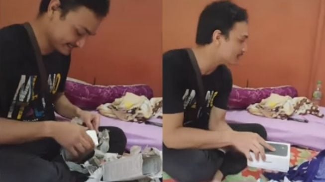 Girang Dapat Kado iPhone, Pas Lihat Isinya Pria Ini Hanya Bisa Termenung Lesu