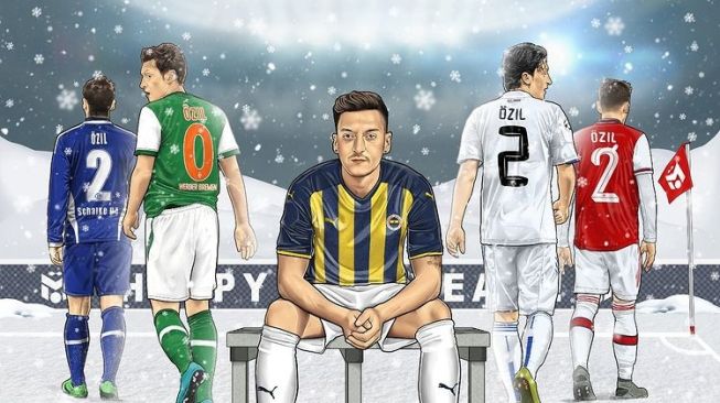 Ucapan Selamat Hari Raya Idul Fitri 2022 dari Pesepak Bola Dunia, dari Mesut Ozil hingga Pemain Berdarah Indonesia