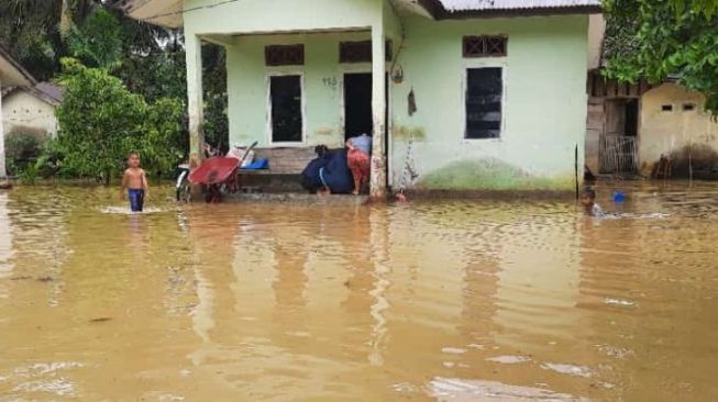 Tiga Kecamatan di Aceh Jaya Terendam Banjir