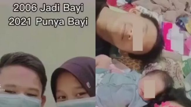 Cowok Pamer 2006 Jadi Bayi Lalu 2021 Punya Bayi, Publik: Anak 90-an Cuma Bisa Bengong