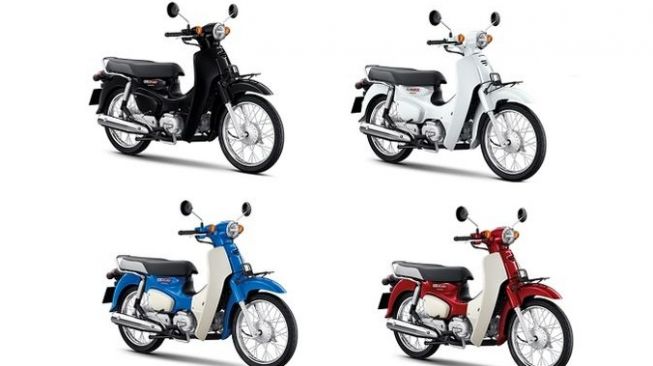 Warna baru dari Honda Super Cub di Thailand (Greatbiker)