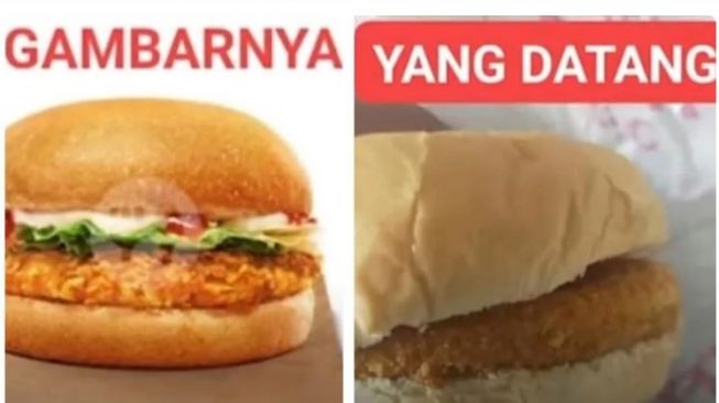 KFC Resmi Digugat Erwin Sandy Rp 4 Miliar Gara-gara Gambar Krunchy Burger