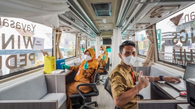 Gencarkan Vaksinasi Anak, Vaccination Bus Akan Keliling Sekolah Hingga Desa