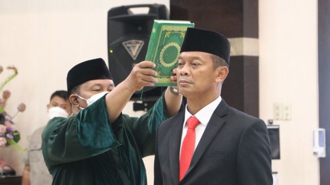 Lantik Mayjen Mulyo Aji Jadi Sesmenko Polhukam, Mahfud MD Jelaskan Sederet Tantangan Pada 2022