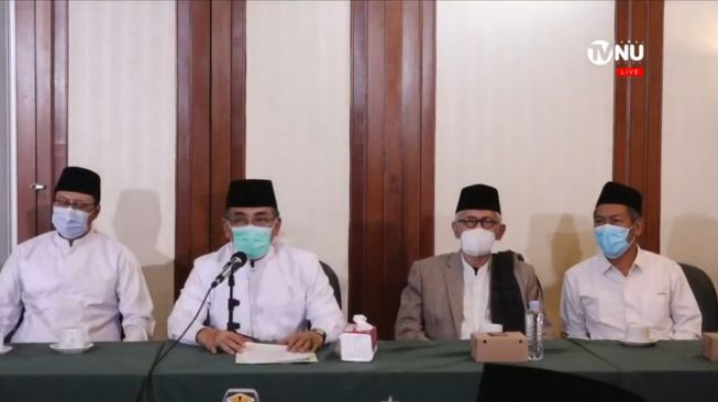 Gus Yahya Umumkan Kepengurusan Baru, Wapres Maruf Amin dan Said Aqil Jadi Mustasyar PBNU