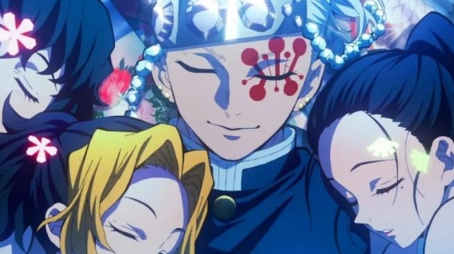 Kimetsu No Yaiba : Alasan Mengapa Tengen Uzui memiliki 3 Istri