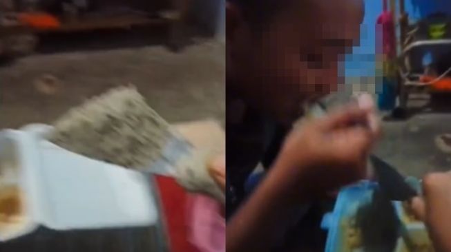 Teman Lagi Makan Malah Dituang Semen, Bercandaan Pria Ini Tuai Kecaman Publik (TikTok)