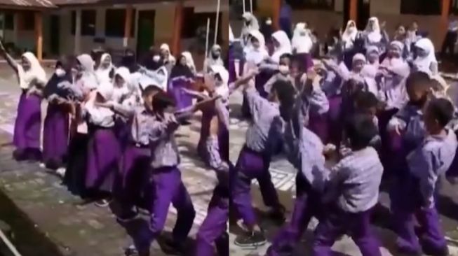 Viral Video Murid SD Joget TikTok saat Senam Pagi di Sekolah, Warganet: Miris