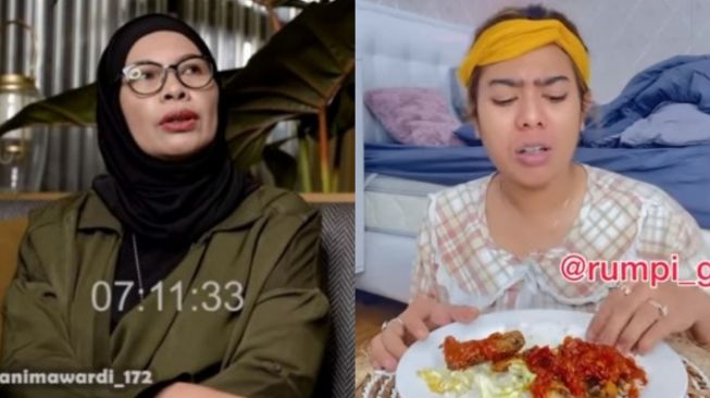 Ngedumel Sambil Makan, Orang Ini Sentil Ibu Gaga Muhammad yang Ngaku Tak Punya Duit