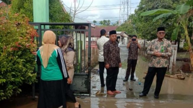 Dampak Banjir di Pidie Aceh, 4 Sekolah Diliburkan