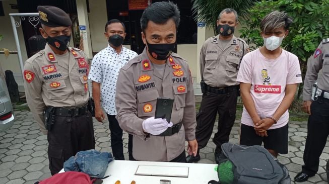 Sudah Beraksi Lima TKP Berbeda, Maling Spesialis Konter di Sleman Ditangkap Polisi