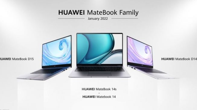 Huawei hadirkan MateBook D15 i5 dan Pembaruan MateBook Family Huawei MateBook 14s dan 14