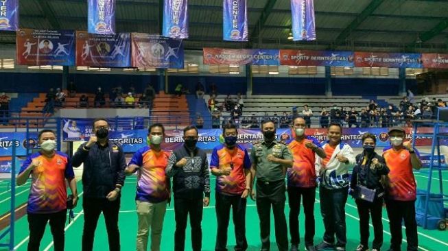 Ratusan Pebulutangkis se-Kota Bogor Ramaikan Surya Paloh Cup 2022