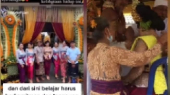 Cerita Asli dari Orangtua Pengantin Nyentana yang Viral di Bali, Sosok Pria Digantikan Keris