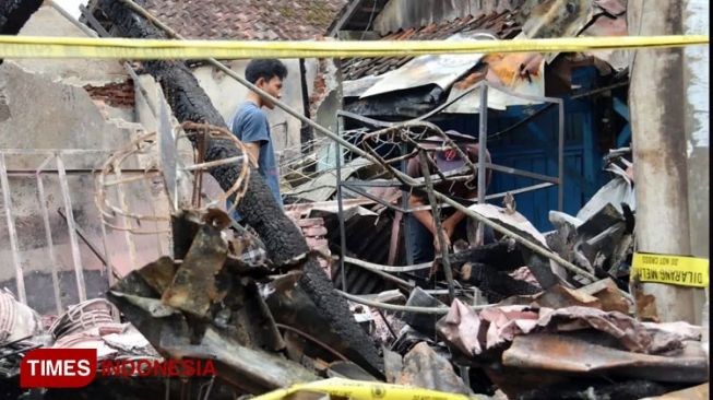 Kebakaran Pasar Bululawang Kabupaten Malang, Sebanyak 35 Pedagang Terdampak
