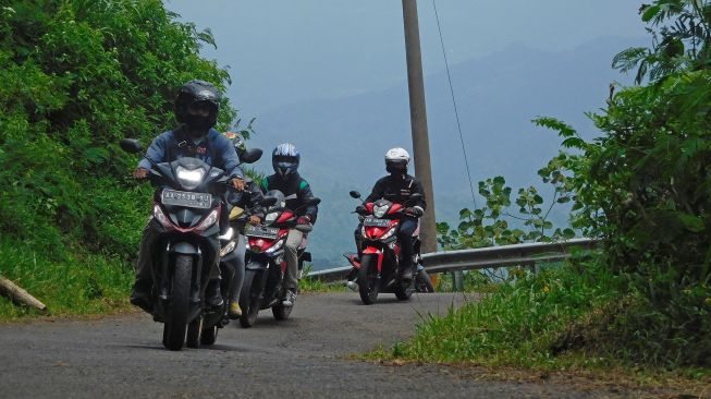 Ilustrasi touring motor (Dok. Astra Motor Yogyakarta)