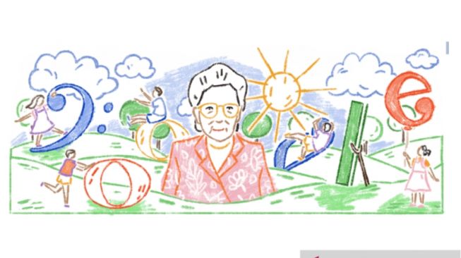 Mari Berkenalan dengan Ibu Kasur, Sosok di Google Doodle Hari Ini